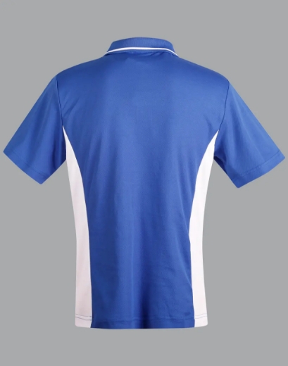 Picture of Winning Spirit, Mens TrueDry Contrast S/S Polo